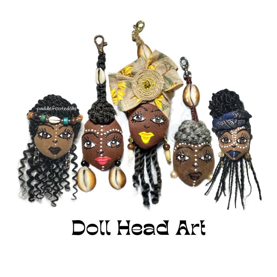 Doll Head Art