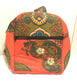 African Print Backpack 13" x 11" Unlined