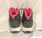 Gray and Hot Pink Boots- Size 4