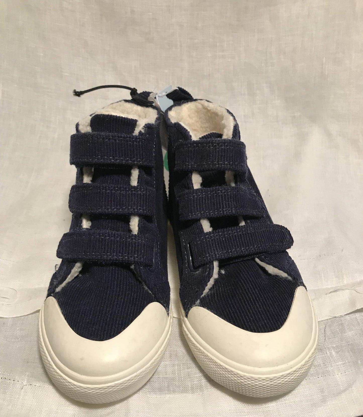 Blue Corduroy Boots- Sizes 10