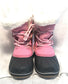 Pink & Black Boots- Sizes 3