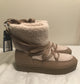Taupe & Fur Boots Size 6.5