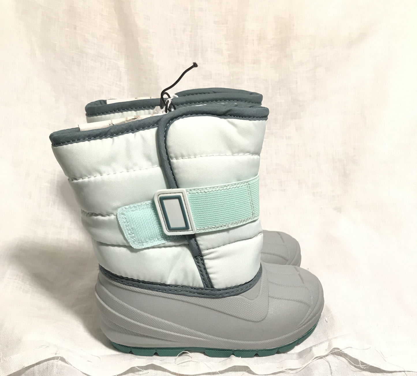 Teal & Gray Boots- Sizes 12